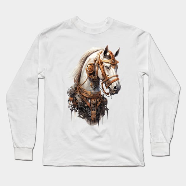 War Pony Long Sleeve T-Shirt by Urban Archeology Shop Gallery